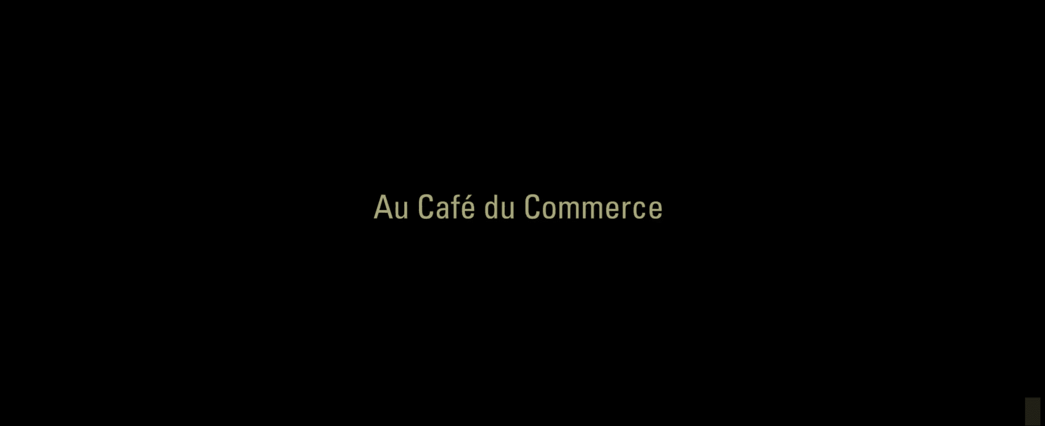 Au café du commerce